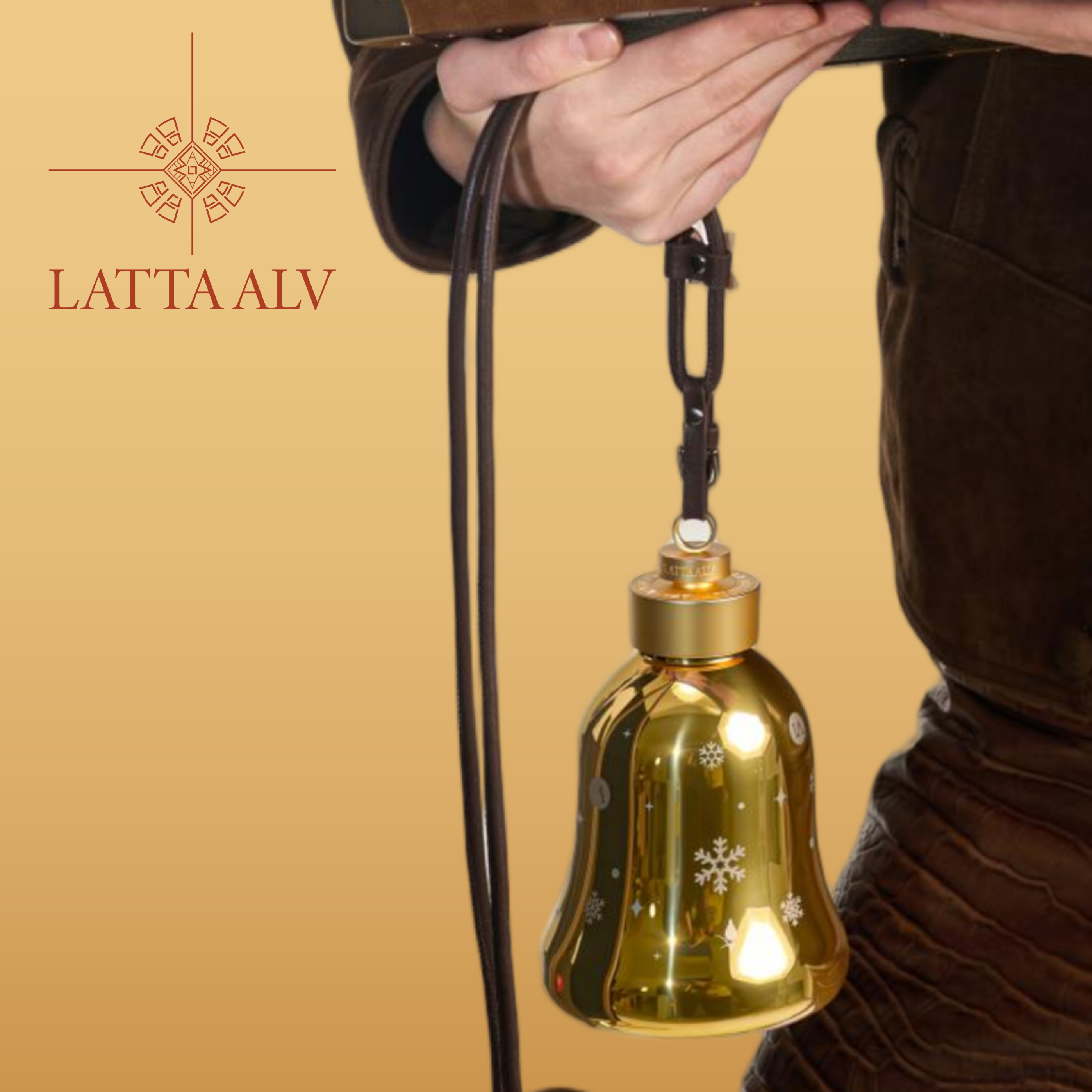 LATTA ALV Golden Bell thermos bottle